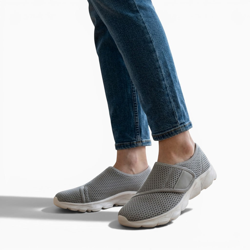 Comfort Basket for Wide Feet in Breathable Mesh for Women