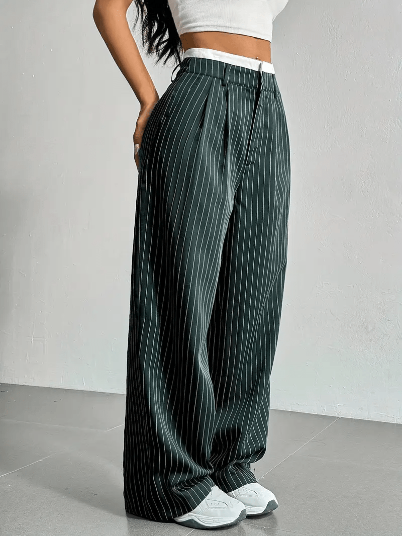 Pantalon à rayures fines pour Femmes - Emilia Lane