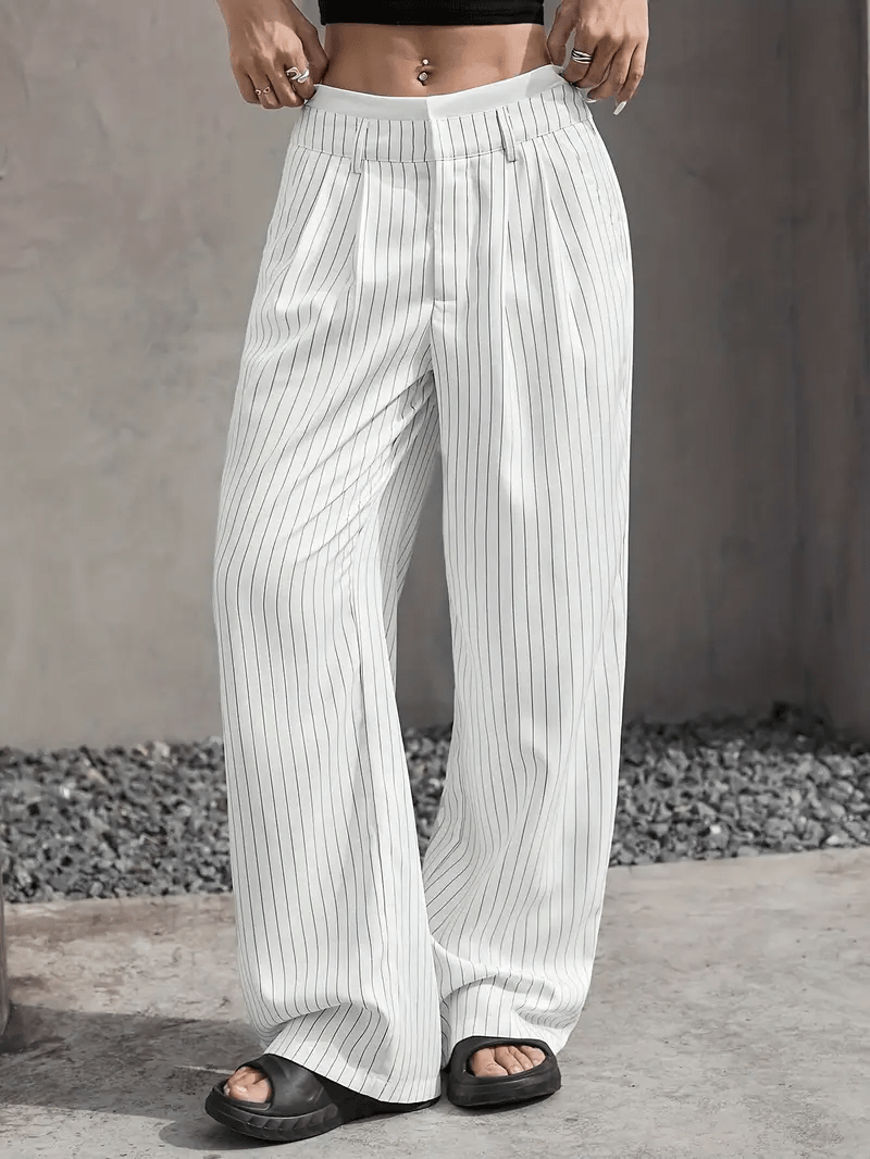 Pantalon à rayures fines pour Femmes - Emilia Lane