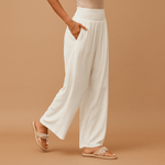 Pantalon Ample en Lin pour Femme - Emilia Lane