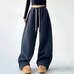 Pantalon détente à jambe large pour femme - Emilia Lane
