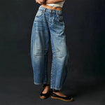 Pantalon Large en Denim pour Femme | Idéal pour le Printemps - Emilia Lane