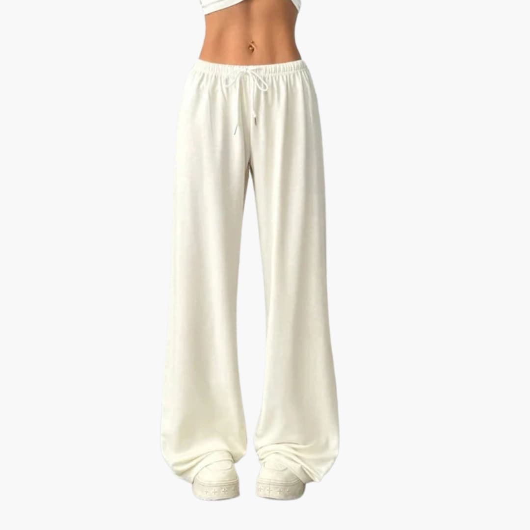 Pantalon Large pour Femmes à Taille Élastique - Emilia Lane