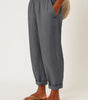 Pantalon Large Taille Haute en Coton et Lin pour Femmes - Emilia Lane