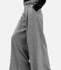 Pantalon Large Taille Haute en Tweed pour Femmes - Emilia Lane