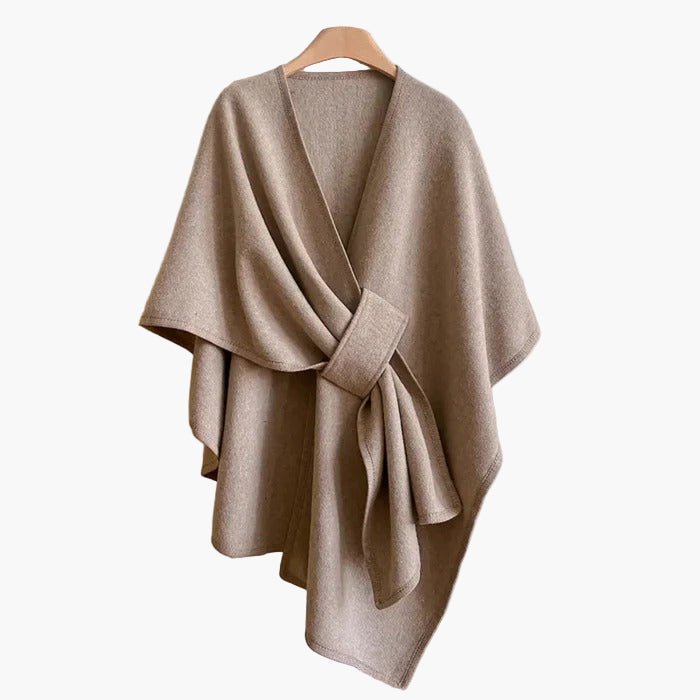 Poncho - Écharpe Style Décontracté en Coton pour Femmes - Emilia Lane