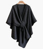 Poncho - Écharpe Style Décontracté en Coton pour Femmes - Emilia Lane