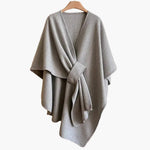 Poncho - Écharpe Style Décontracté en Coton pour Femmes - Emilia Lane