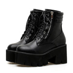 Short Block Heel Boots for Women