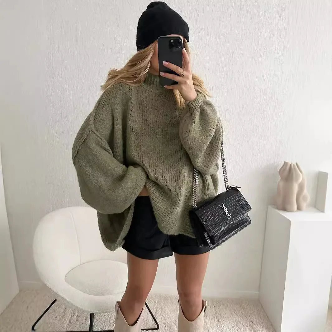 Pull col rond fin et élégant pour Femme - Emilia Lane