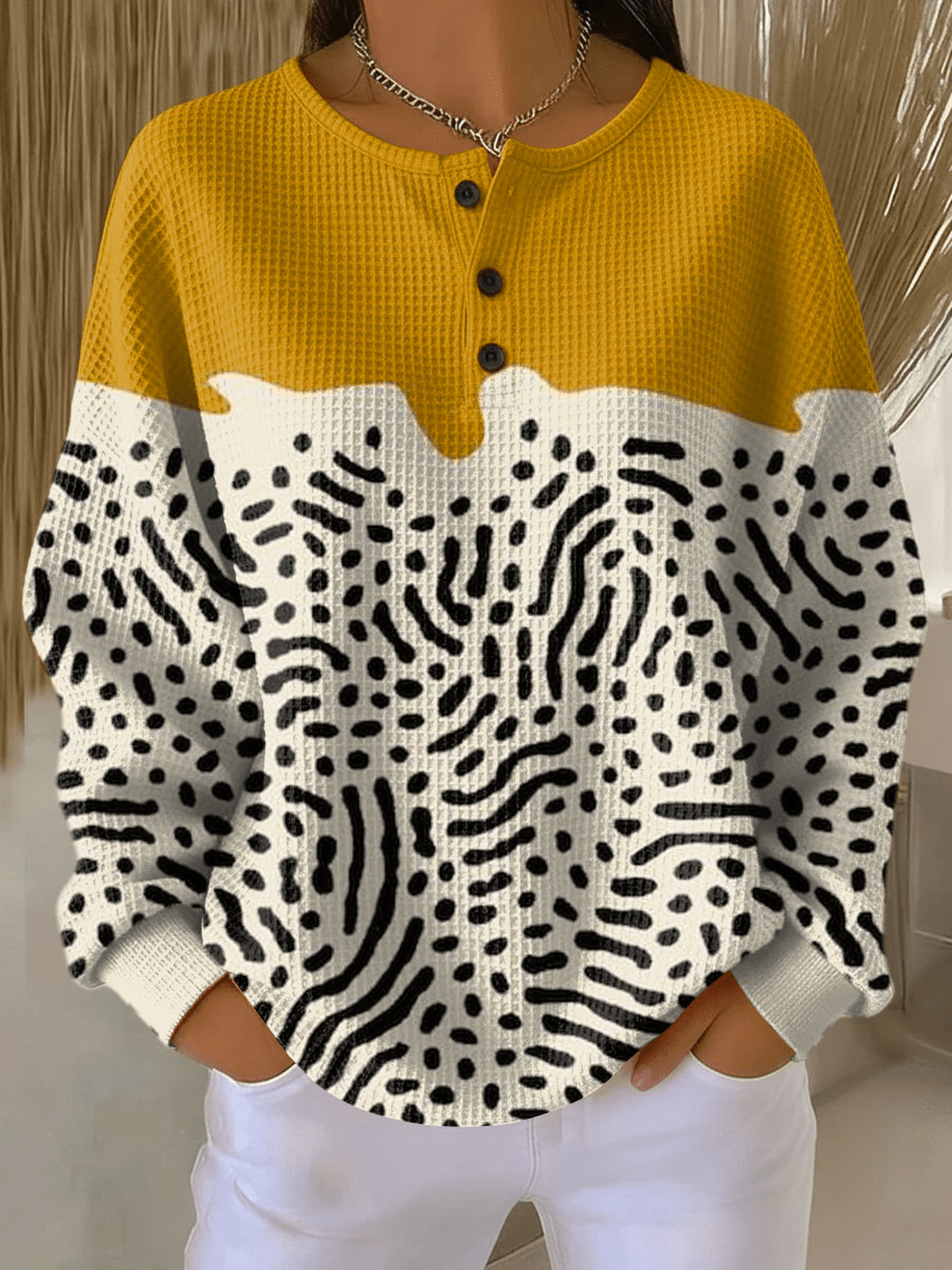 Pull en Tricot Waffle pour Femmes - Emilia Lane