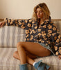 Pull Polaire Imprimé Florale pour Femmes - Emilia Lane