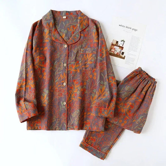 Pyjama Fleuri Relaxant pour Femmes - Emilia Lane