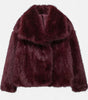 Faux fur coat for women