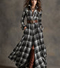 Robe asymétrique à manches longues pour Femmes - Emilia Lane