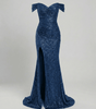 Robe de Soirée à Paillettes et Fente pour Femme | Idéale pour les Sorties - Emilia Lane