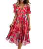 Robe D'Été Florale pour Femmes - Emilia Lane