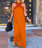 Robe Longue à Bretelles Croisées pour Femmes - Emilia Lane