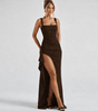 Robe Longue à Fente Haute pour Femmes - Emilia Lane