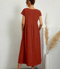 Robe Longue en Coton pour Femmes - Emilia Lane
