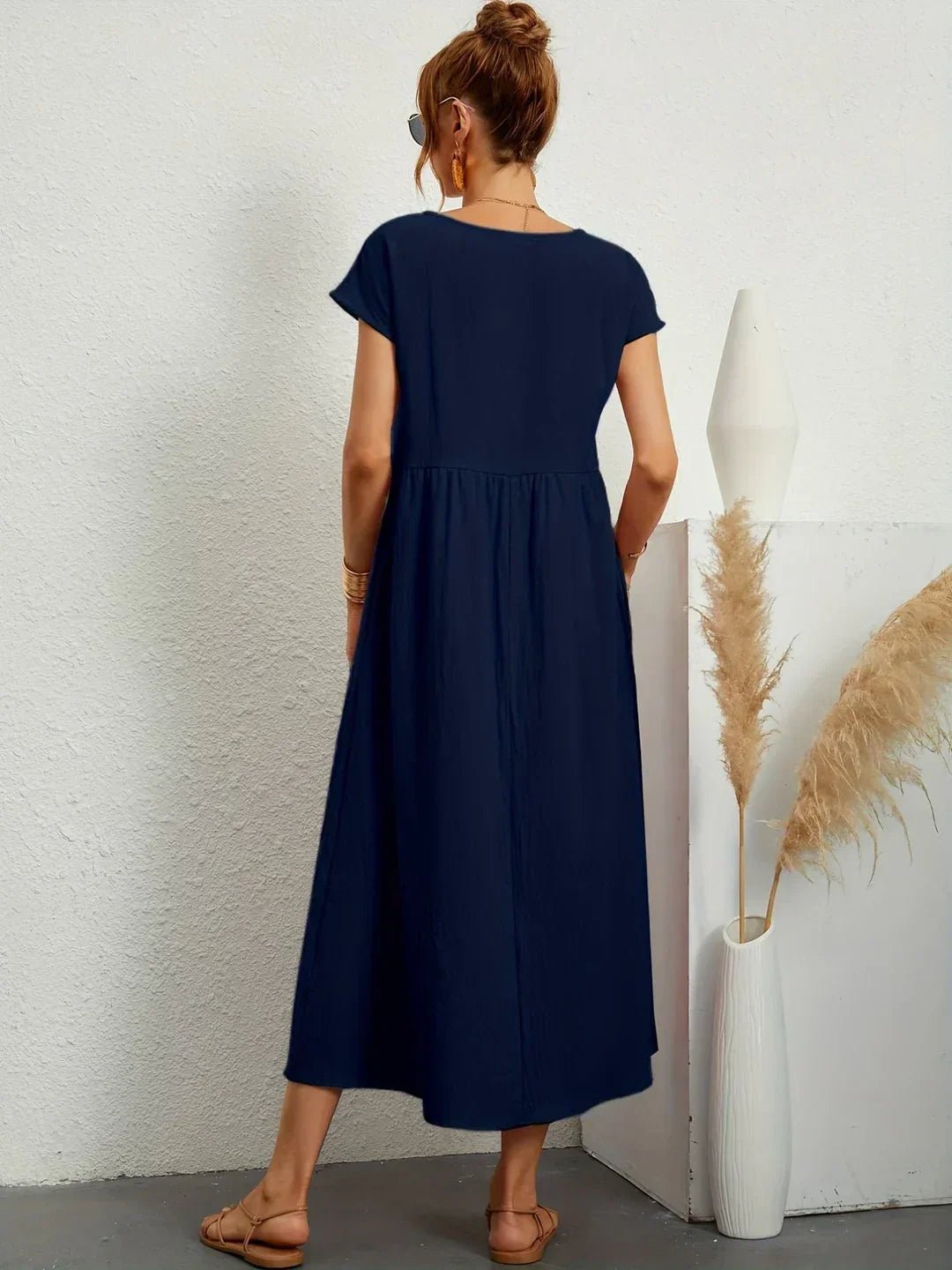 Robe Longue en Coton pour Femmes - Emilia Lane