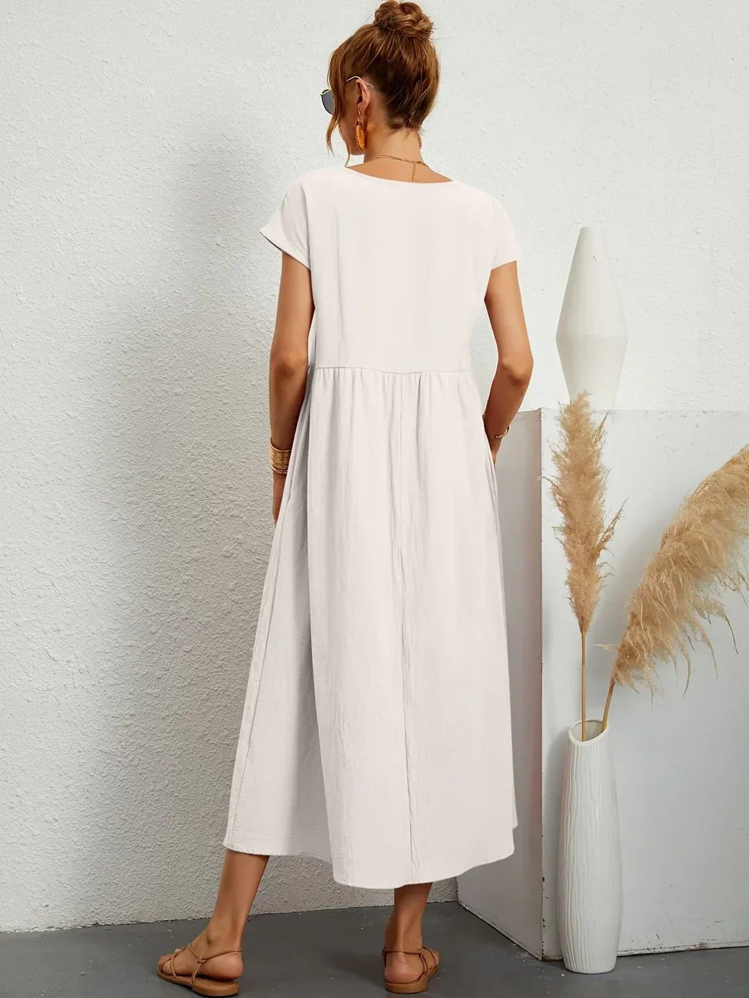 Robe Longue en Coton pour Femmes - Emilia Lane