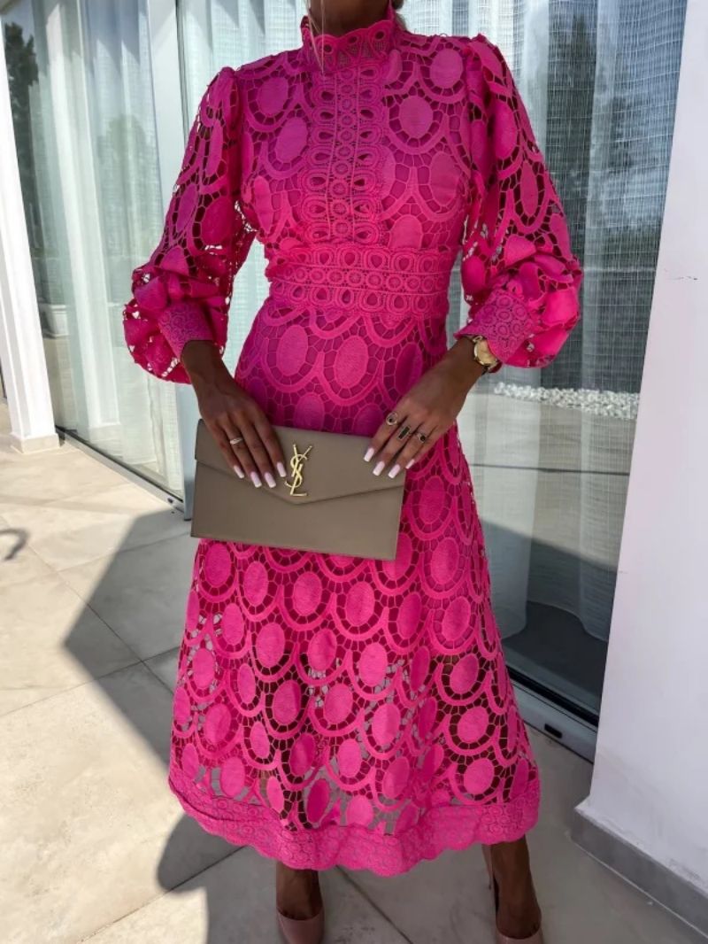 Robe longue en dentelle élégante pour femmes - Emilia Lane