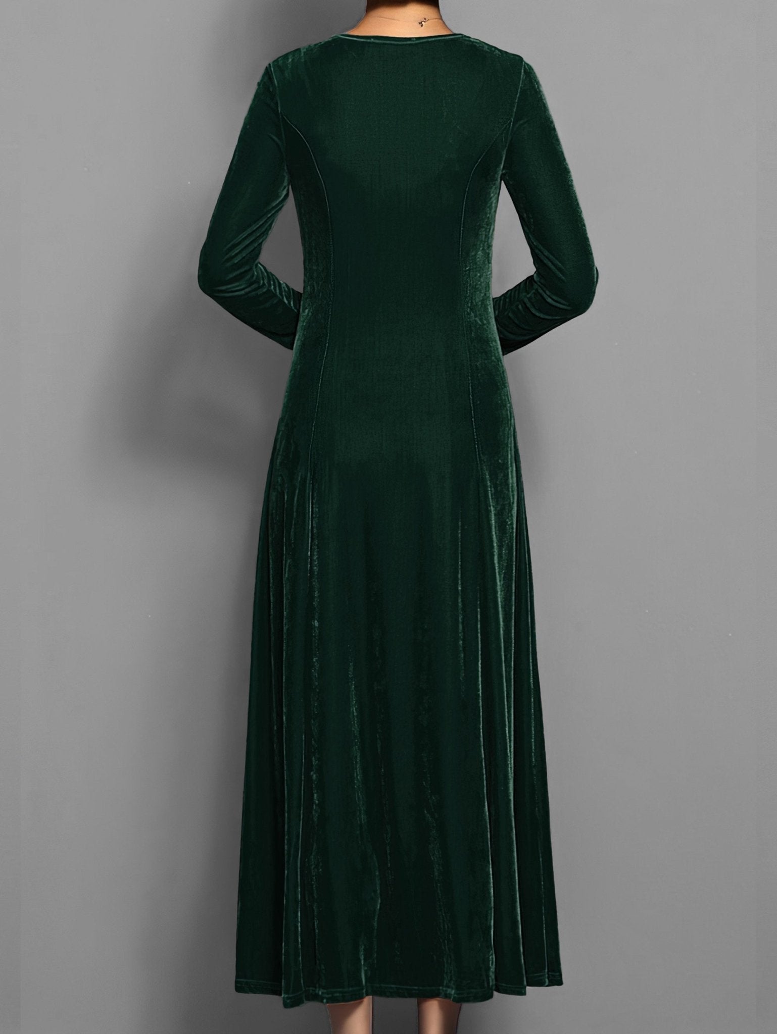 Robe Longue en Velours pour Femmes - Emilia Lane