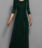 Robe Longue en Velours pour Femmes - Emilia Lane