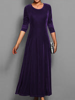 Robe Longue en Velours pour Femmes - Emilia Lane