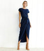 Robe longue fendue pour femmes - Emilia Lane