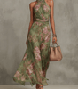 Robe Longue Imprimée Florale pour Femmes - Emilia Lane