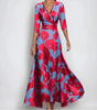 Robe longue imprimée pour femmes - Emilia Lane