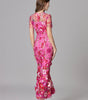 Robe Longue sans Manches à Appliqué Floral pour Femme | Idéale pour les Sorties - Emilia Lane