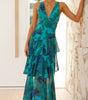 Robe Maxi en Chiffon à Volants pour Femmes - Emilia Lane