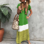 Robe maxi multicolore décontractée pour femmes - Emilia Lane