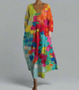 Robe mi - longue imprimée pour femmes - Emilia Lane