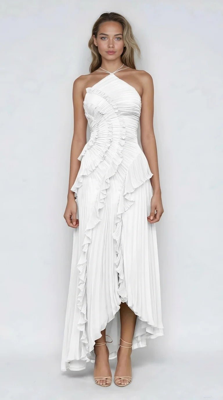 Robe Midi à Volants pour Femme | Idéale pour les Événements Spéciaux - Emilia Lane