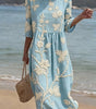 Robe Midi Brodée pour Femme | Idéale pour le Quotidien - Emilia Lane
