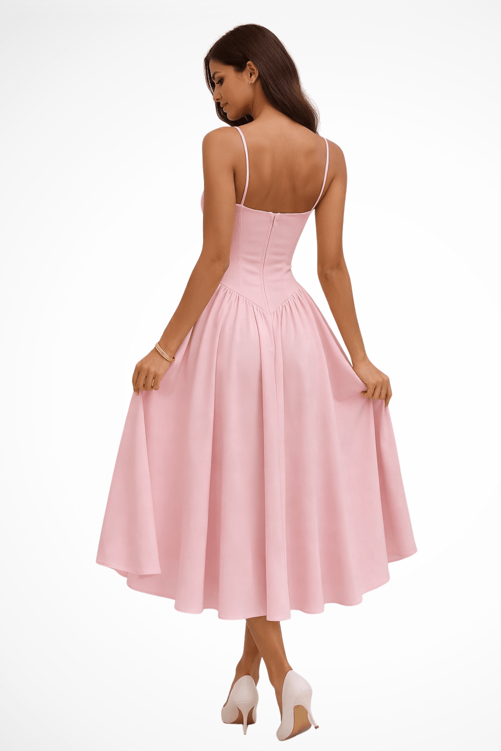 Robe Midi Corset pour Femmes - Emilia Lane