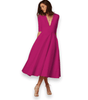 Robe Midi en Tissu Confortable pour Femmes - Emilia Lane