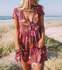 Robe Mini à Imprimé Floral pour Femmes - Emilia Lane