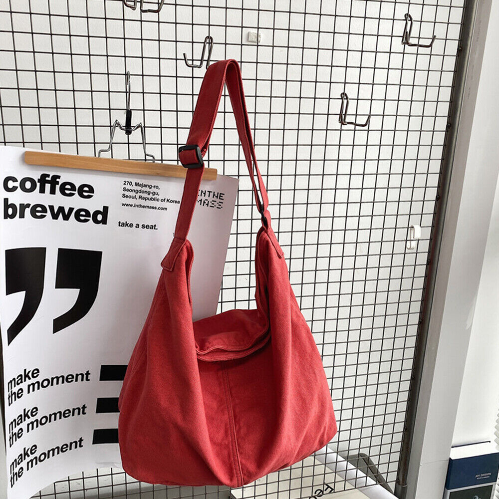 Canvas Shoulder Bag for Women
