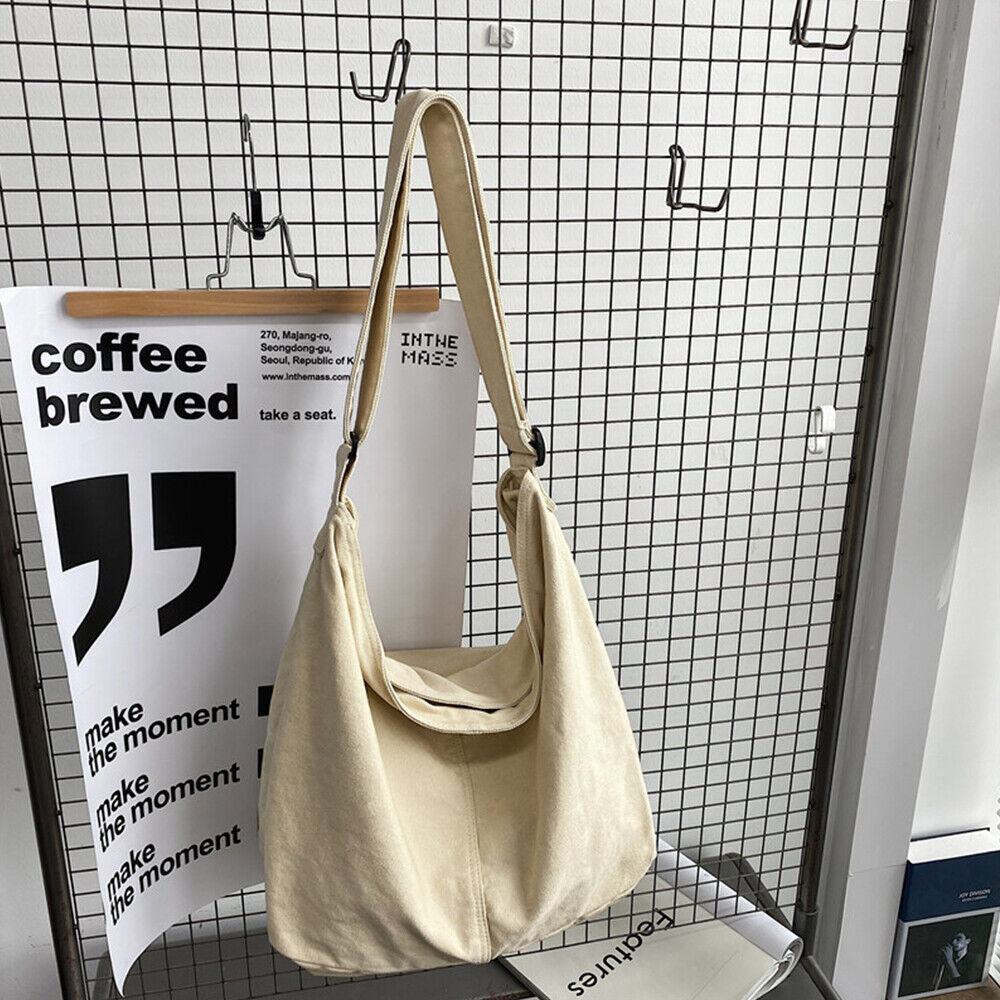 Canvas Shoulder Bag for Women