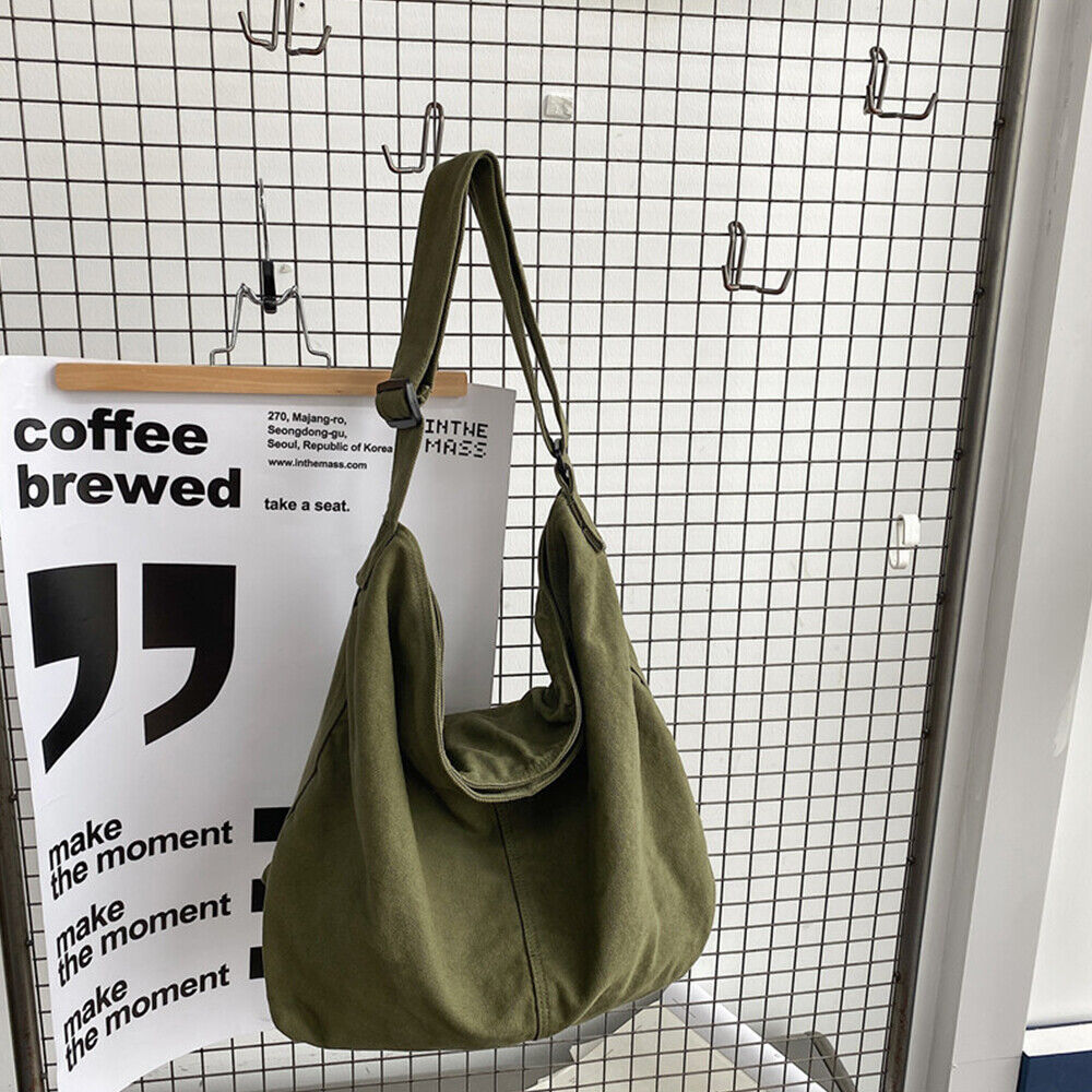 Canvas Shoulder Bag for Women