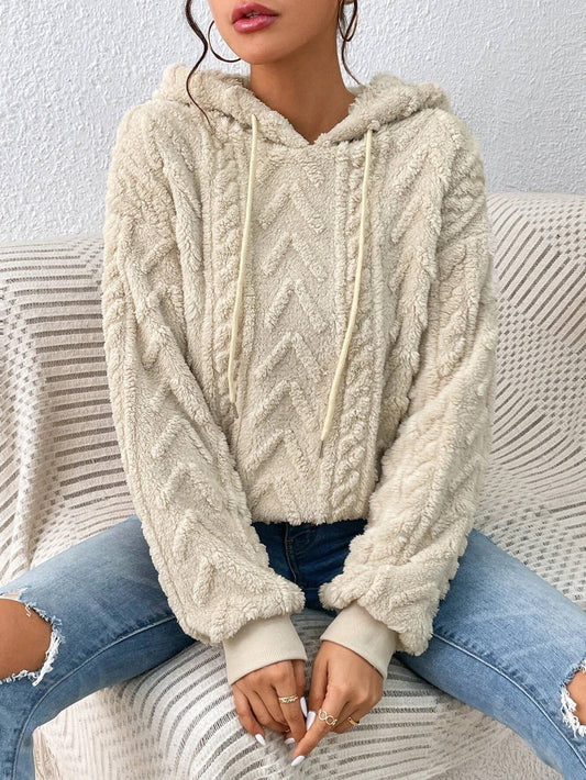 Oversized Fleece Hoodie for Women