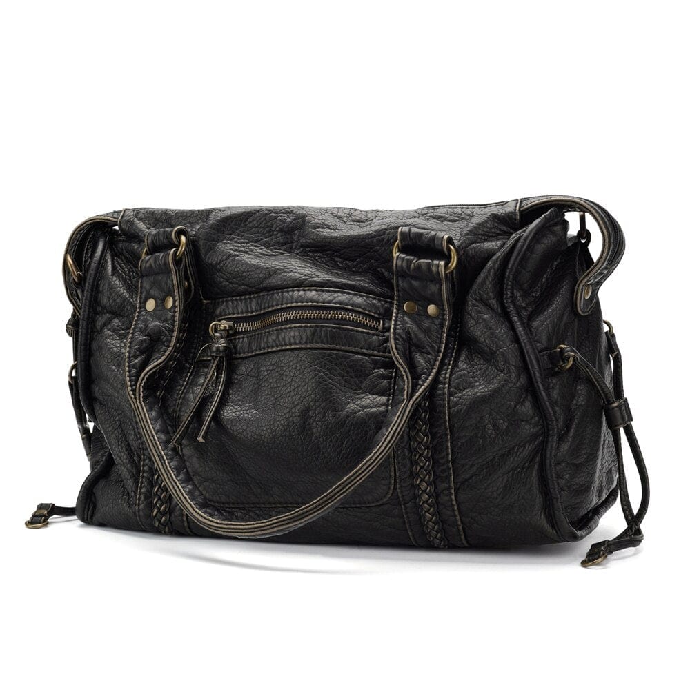 Sac à main vintage en cuir pour femmes - Emilia Lane