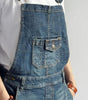 Salopette en Denim à Bretelles Réglables pour Femmes - Emilia Lane