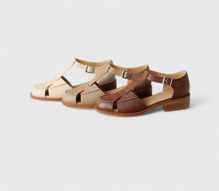 Sandales à talon bas pour femmes - Emilia Lane