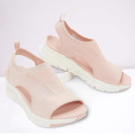 Wedge Sandals in Mesh with Orthopedic Sole for Women | Ideal for Summer